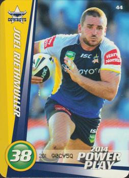 2014 NRL Power Play #44 Joel Riethmuller Front